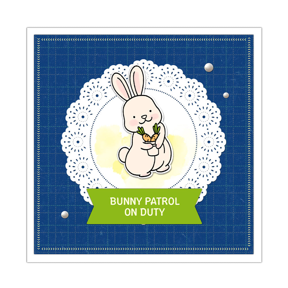 Cute Bunny Dies & Stamps Set