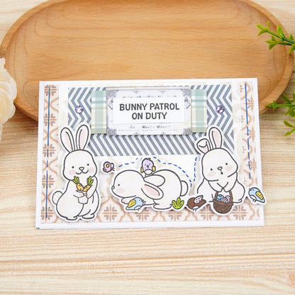 Cute Bunny Dies & Stamps Set