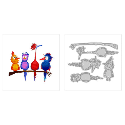 Funny Birds Metal Cutting Dies
