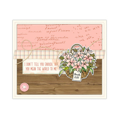 Bouquets and Flower Baskets Clear Stamps