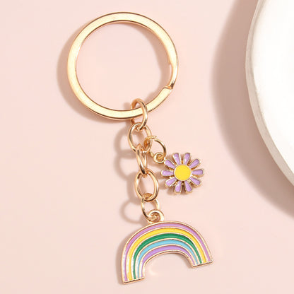 Cute Rainbow Keychain