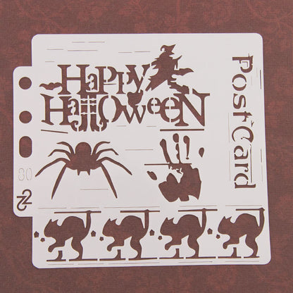 Halloween Theme Hollow Stencil