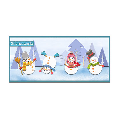 Christmas Snowman Metal Cutting Dies