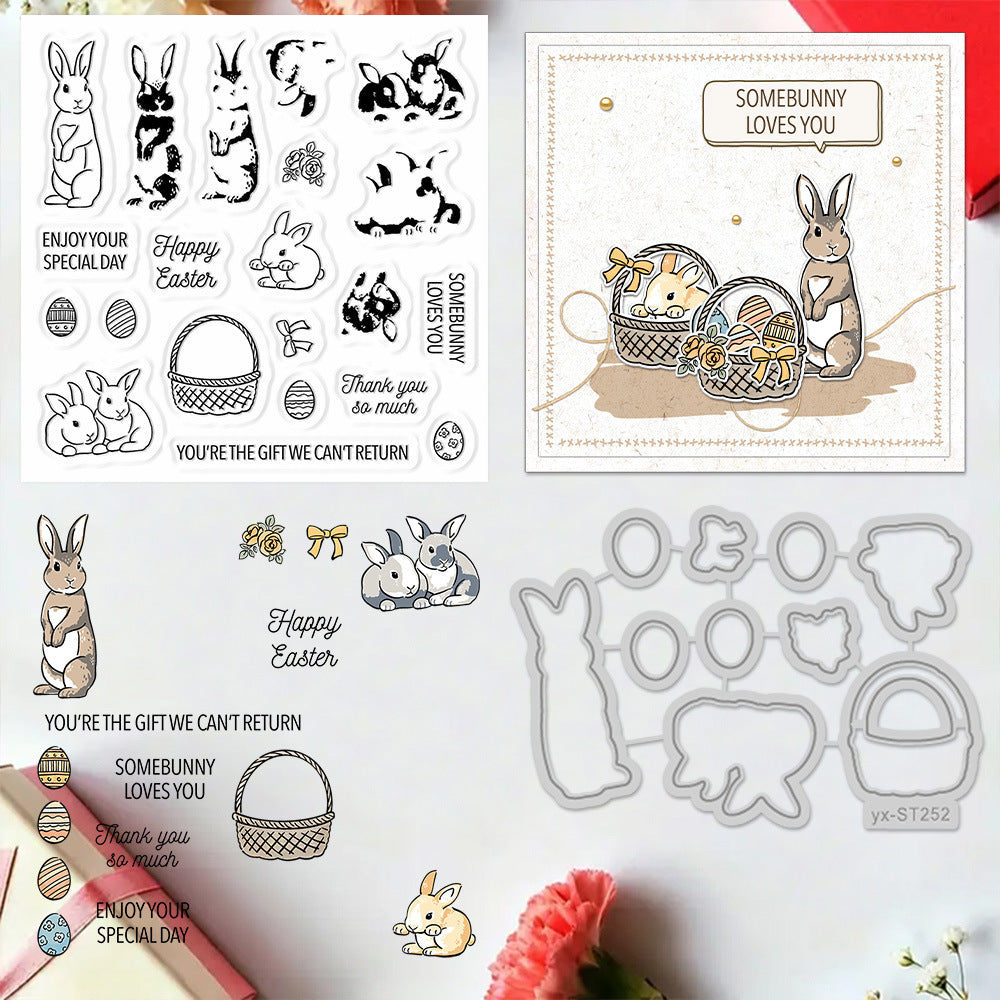 Easter Bunny Dies & Stamps Set