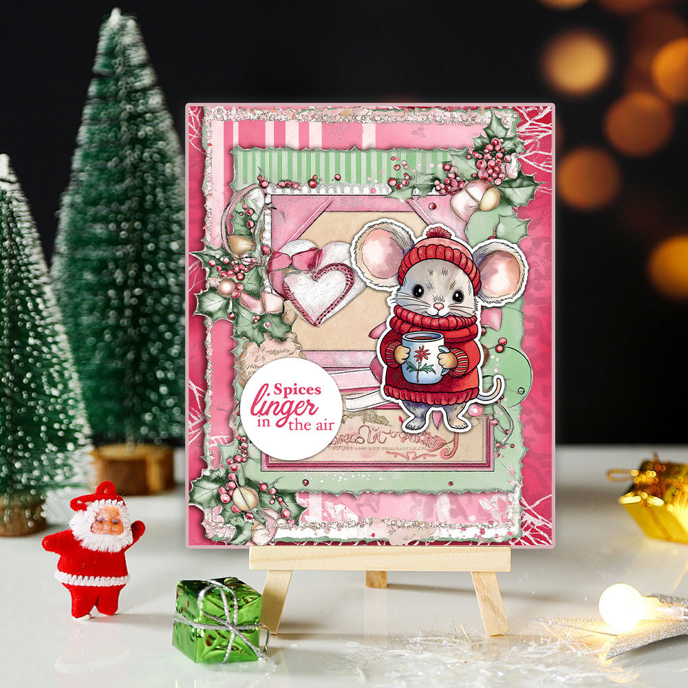 Christmas Mouse Clear Stamps