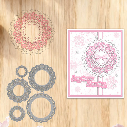Lace Circle Set Metal Cutting Dies