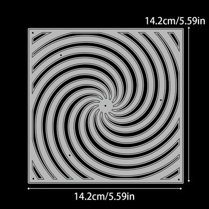 Decorative Rotating Background Frame Cutting Dies