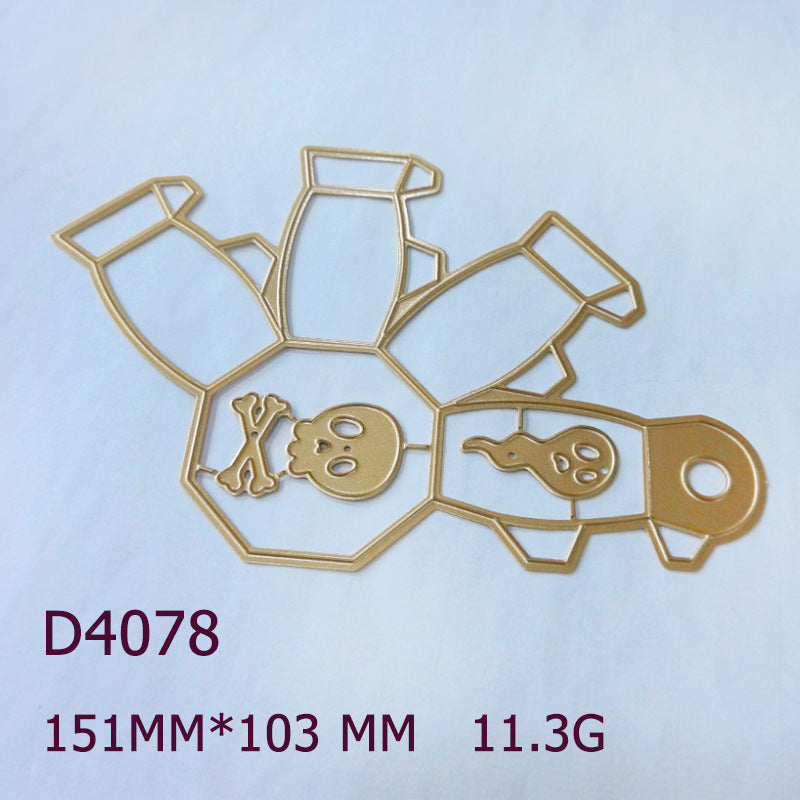 Halloween Handmade Box Metal Cutting Dies