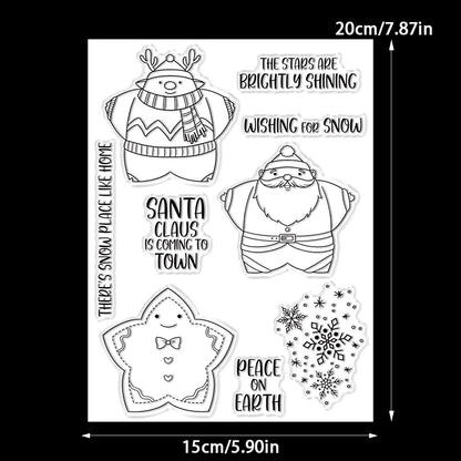 Santa Claus Star Dies & Stamps Set