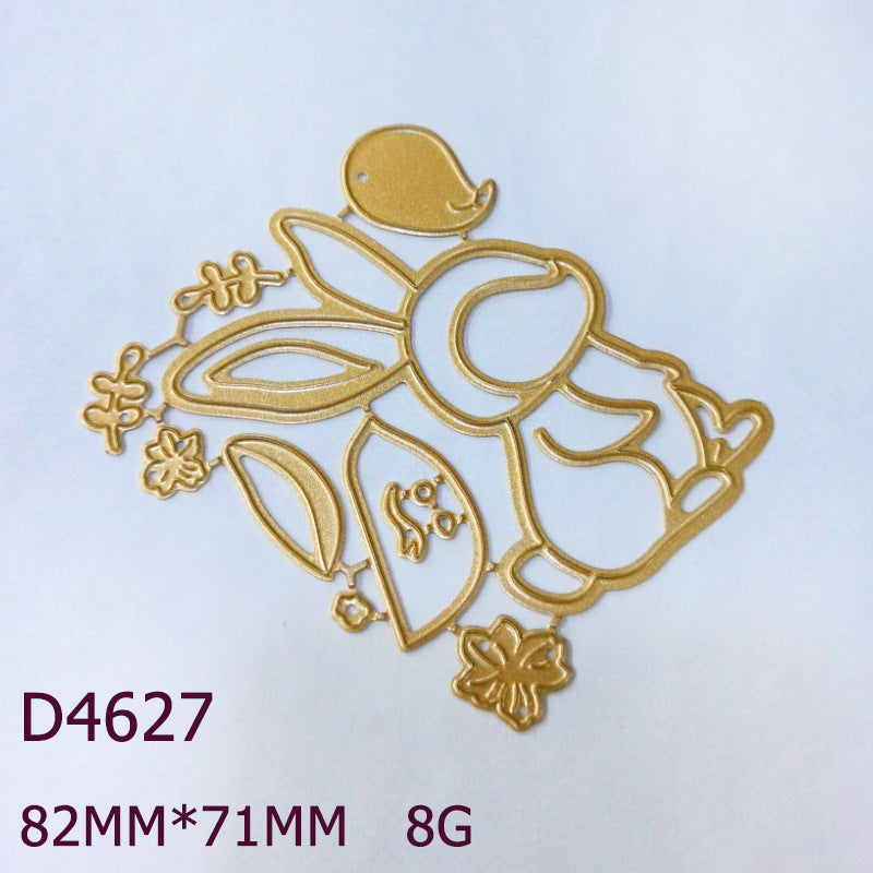 Cute Little Bunny Metal Cutting Dies
