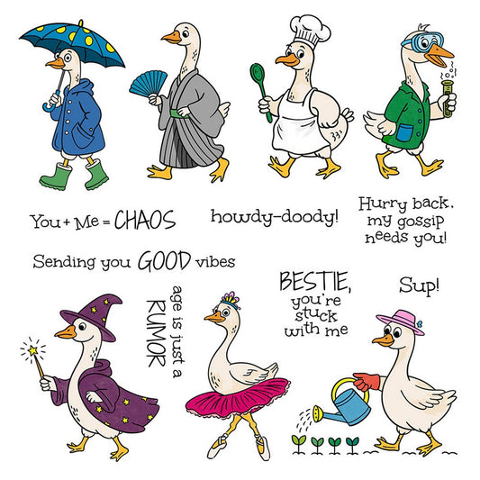 Personalized Duck Dies & Stamps Set