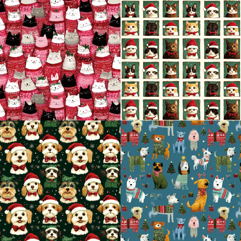 24PCS 6" Cuddle Scrapbook Paper & Cardstock