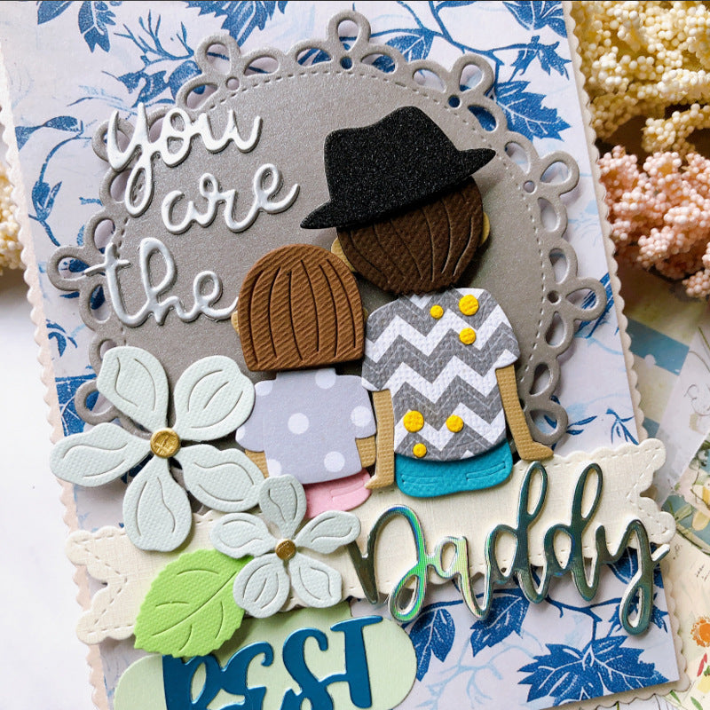 Beach Couple Metal Cutting Dies