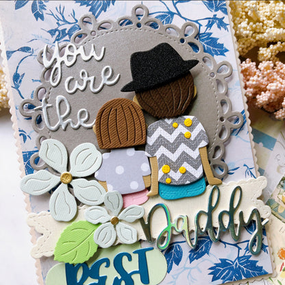 Beach Couple Metal Cutting Dies