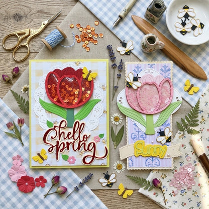 Beautiful Tulip Metal Cutting Dies