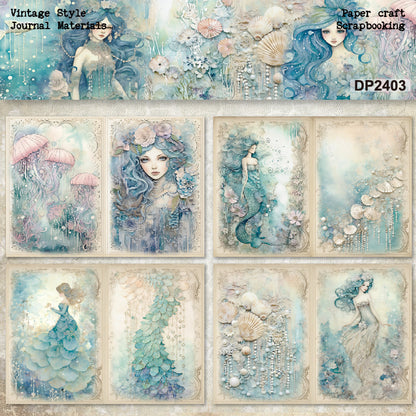A5 Under The Sea Scrapbook Paper