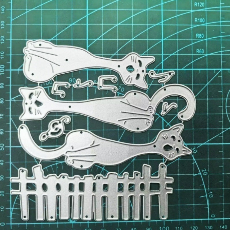 Three Singing Cats Metal Cutting Dies