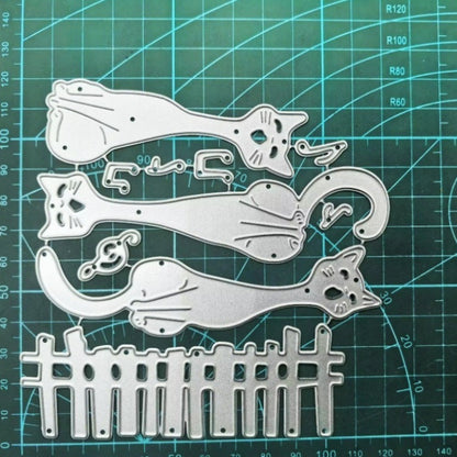 Three Singing Cats Metal Cutting Dies