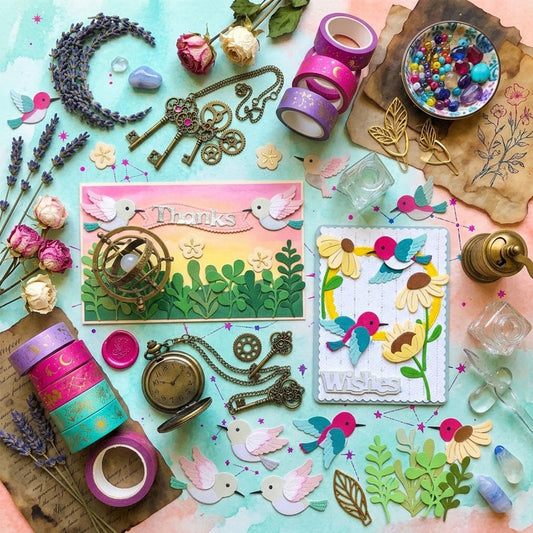 Cute Little Birds Metal Cutting Dies