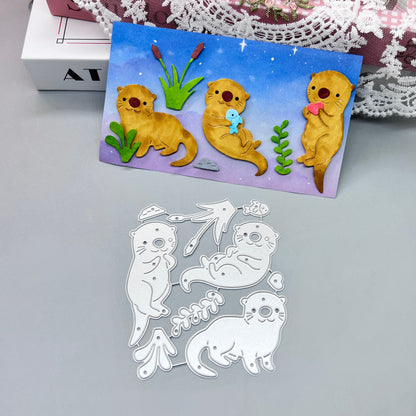 Three Otters Metal Cutting Dies