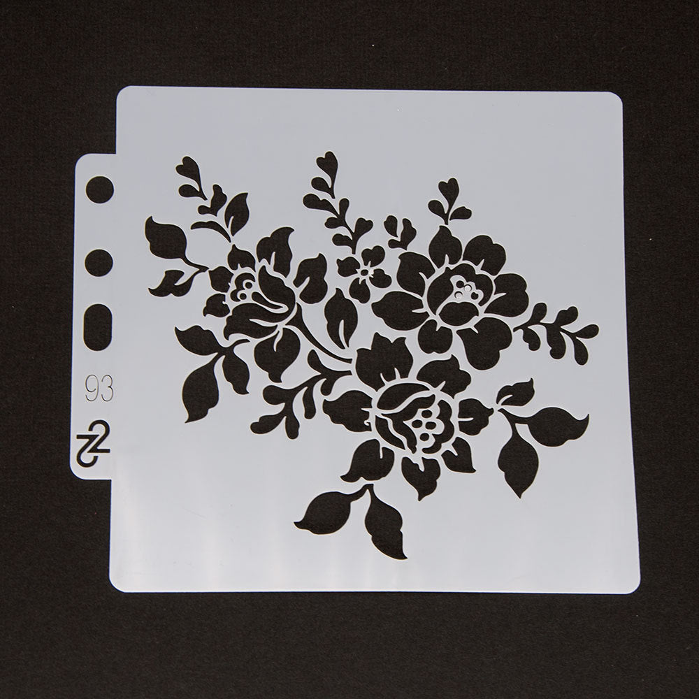 Flower Pattern DIY Hollow Stencil