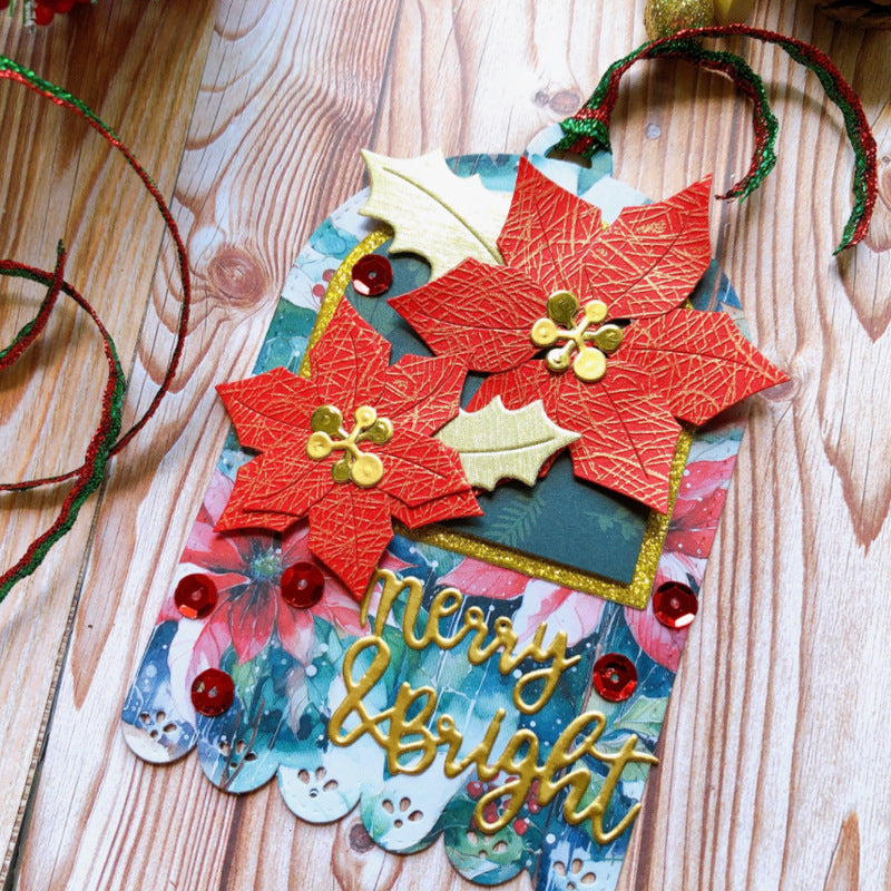 Christmas Flowers Metal Cutting Dies