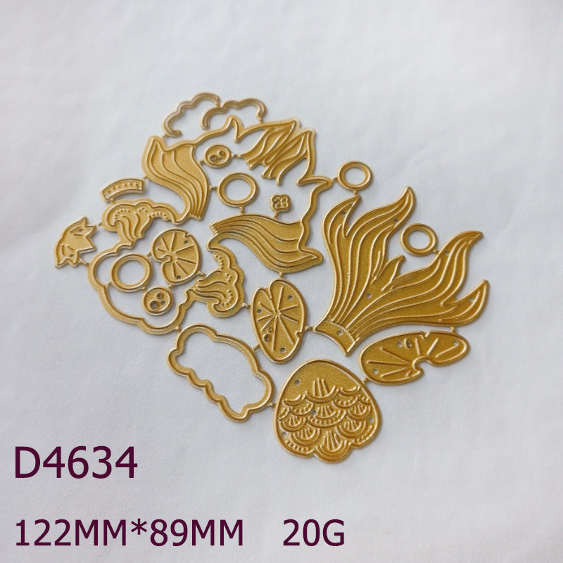 Beautiful Goldfish Metal Cutting Dies