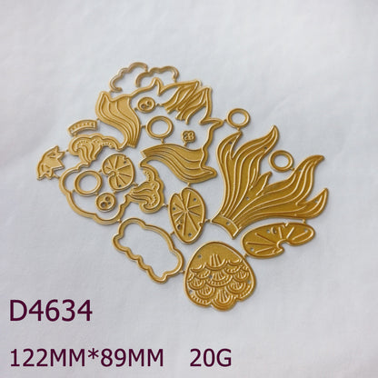Beautiful Goldfish Metal Cutting Dies