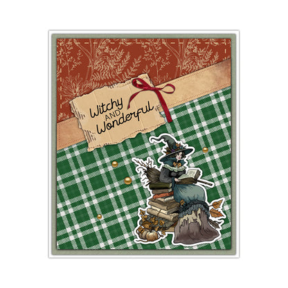Halloween Witch Dies & Stamps Set