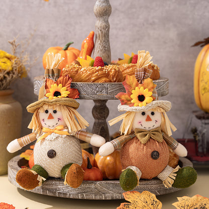 Thanksgiving Scarecrow Doll Pendant Decorations