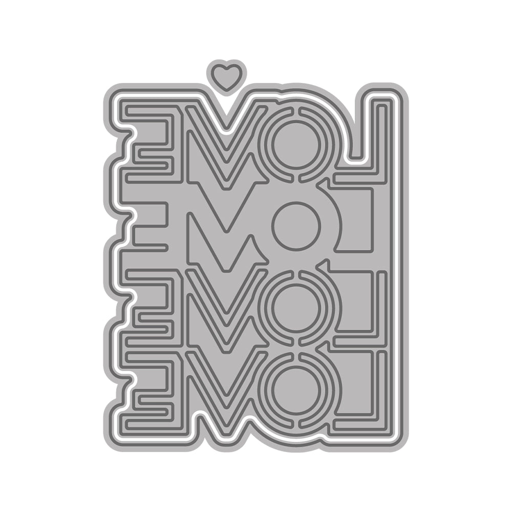 Valentine's Day "Love" Metal Cutting Dies