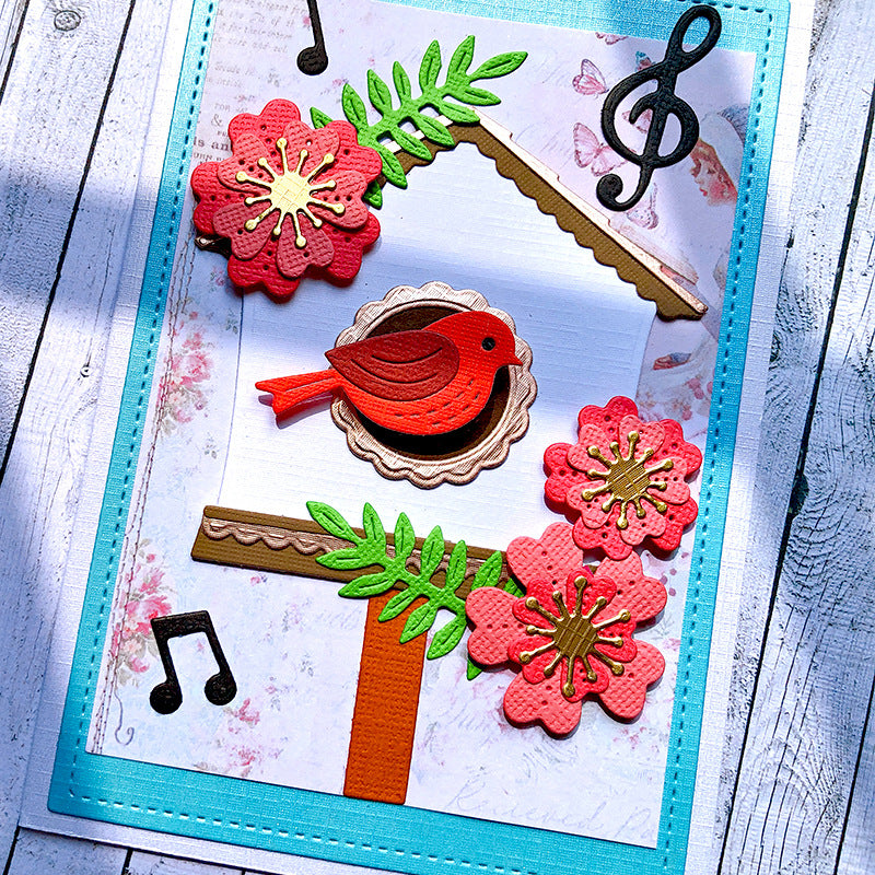 Bird House Metal Cutting Dies