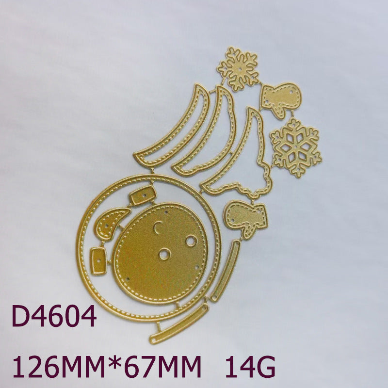 Christmas Greetings Metal Cutting Dies