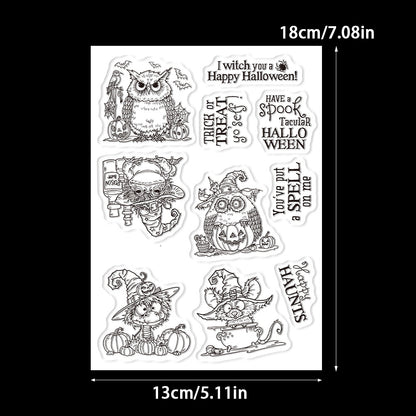 Halloween Animals Dies & Stamps Set