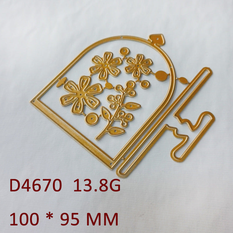 Cactus Potted Plant Metal Cutting Dies