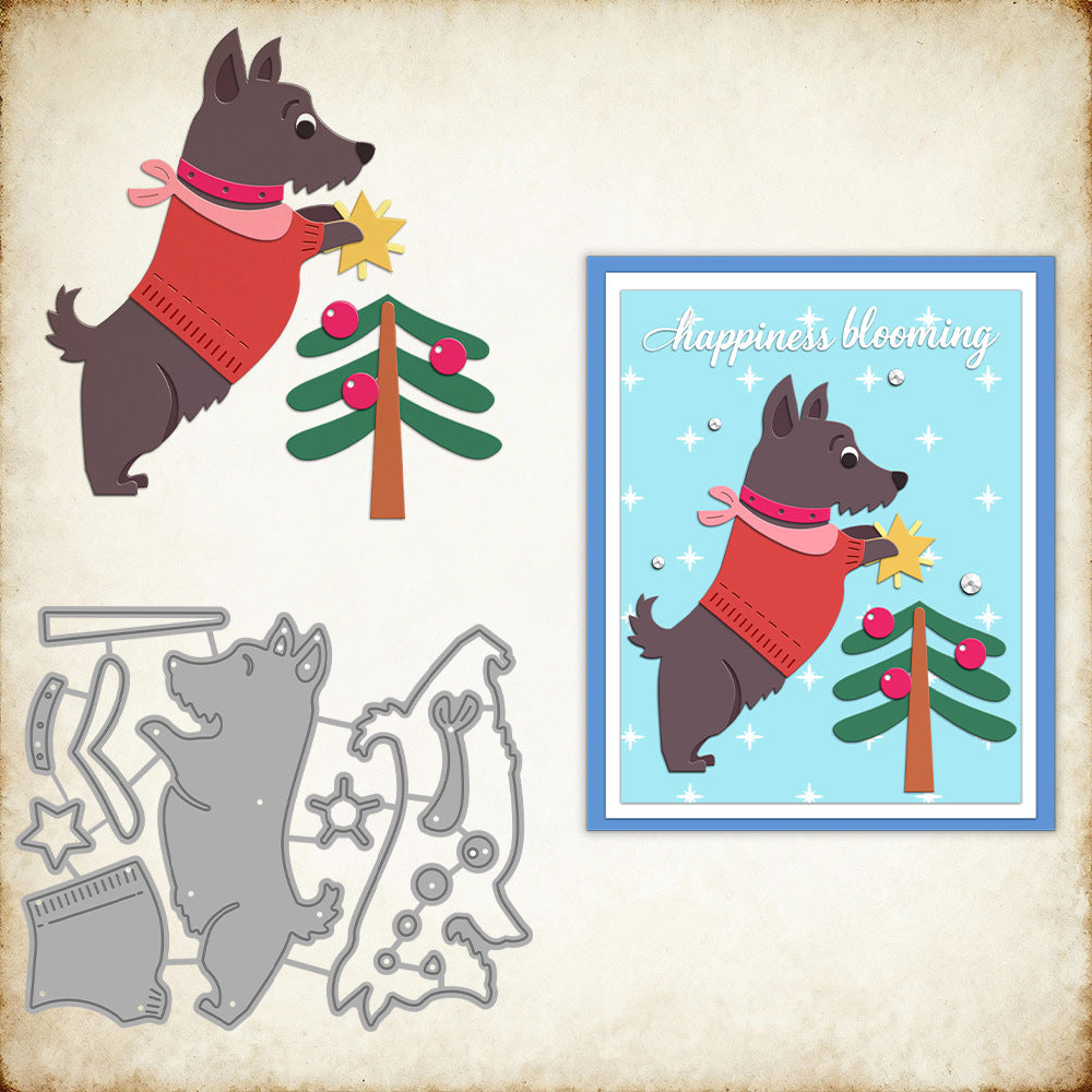 Cute Funny Dog Metal Cutting Dies