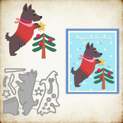 Cute Funny Dog Metal Cutting Dies