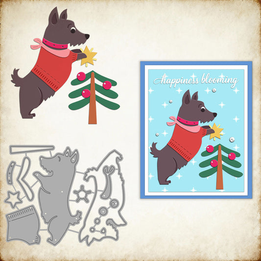Cute Funny Dog Metal Cutting Dies