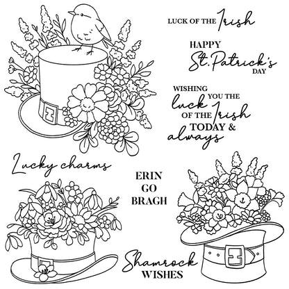 Saint Patrick's Hat Clear Stamps