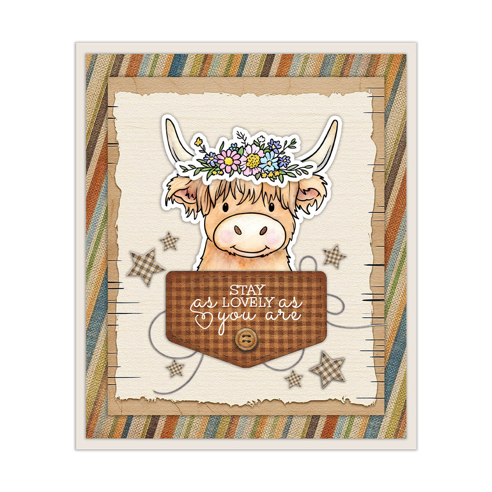 Animals and Flowers Clear Stamps