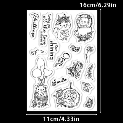 Spring Animals Clear Stamps