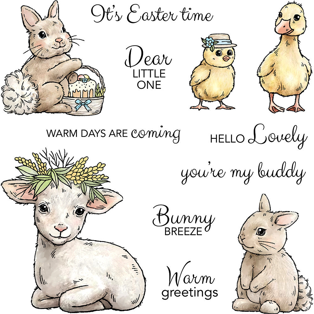 Cute Animals Clear Stamps