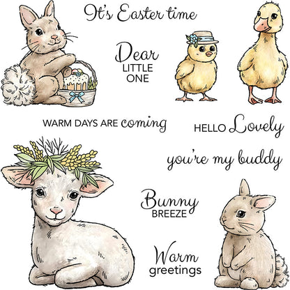 Cute Animals Clear Stamps
