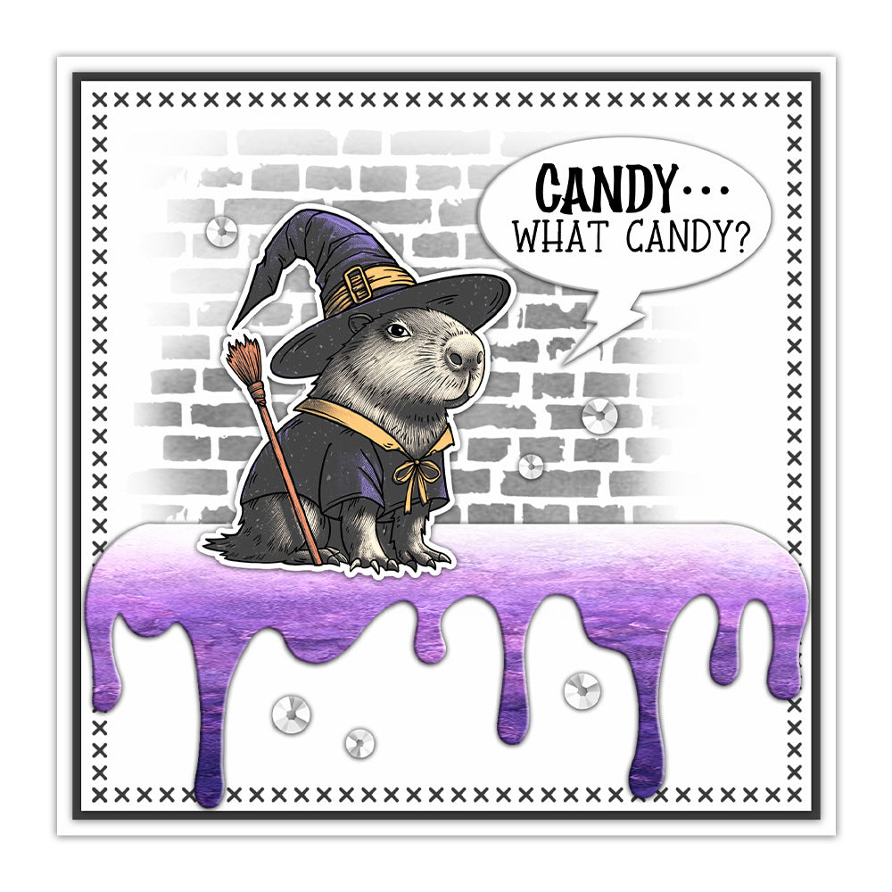 Halloween Capybara Dies & Stamps Set