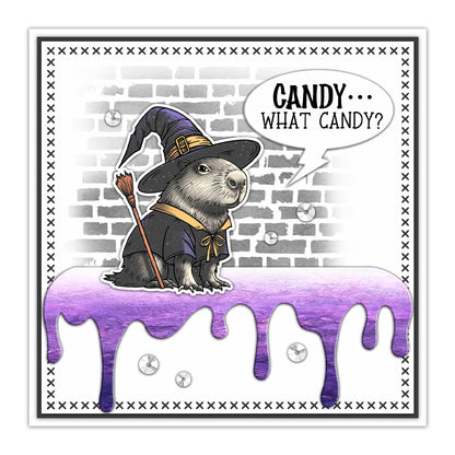 Halloween Capybara Dies & Stamps Set