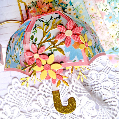 3D Flower Umbrella Metal Cutting Dies