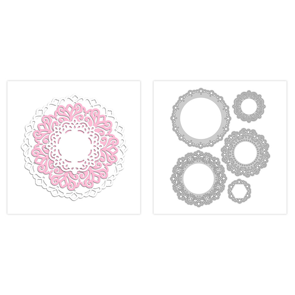 Lace Circle Set Metal Cutting Dies