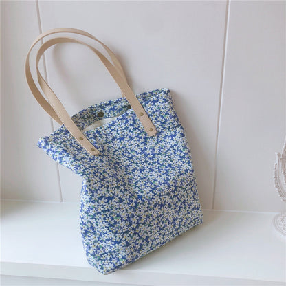 Floral Versatile Shoulder Tote Bag