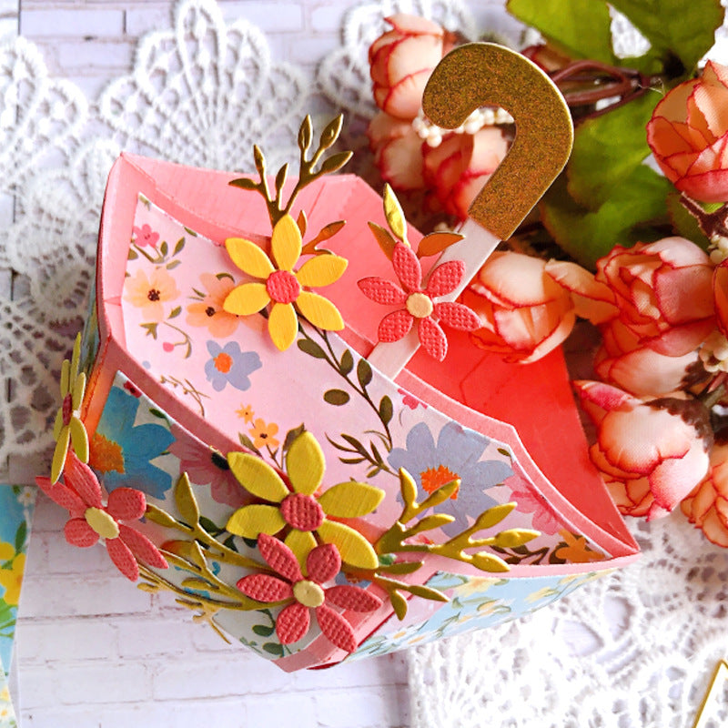 3D Flower Umbrella Metal Cutting Dies