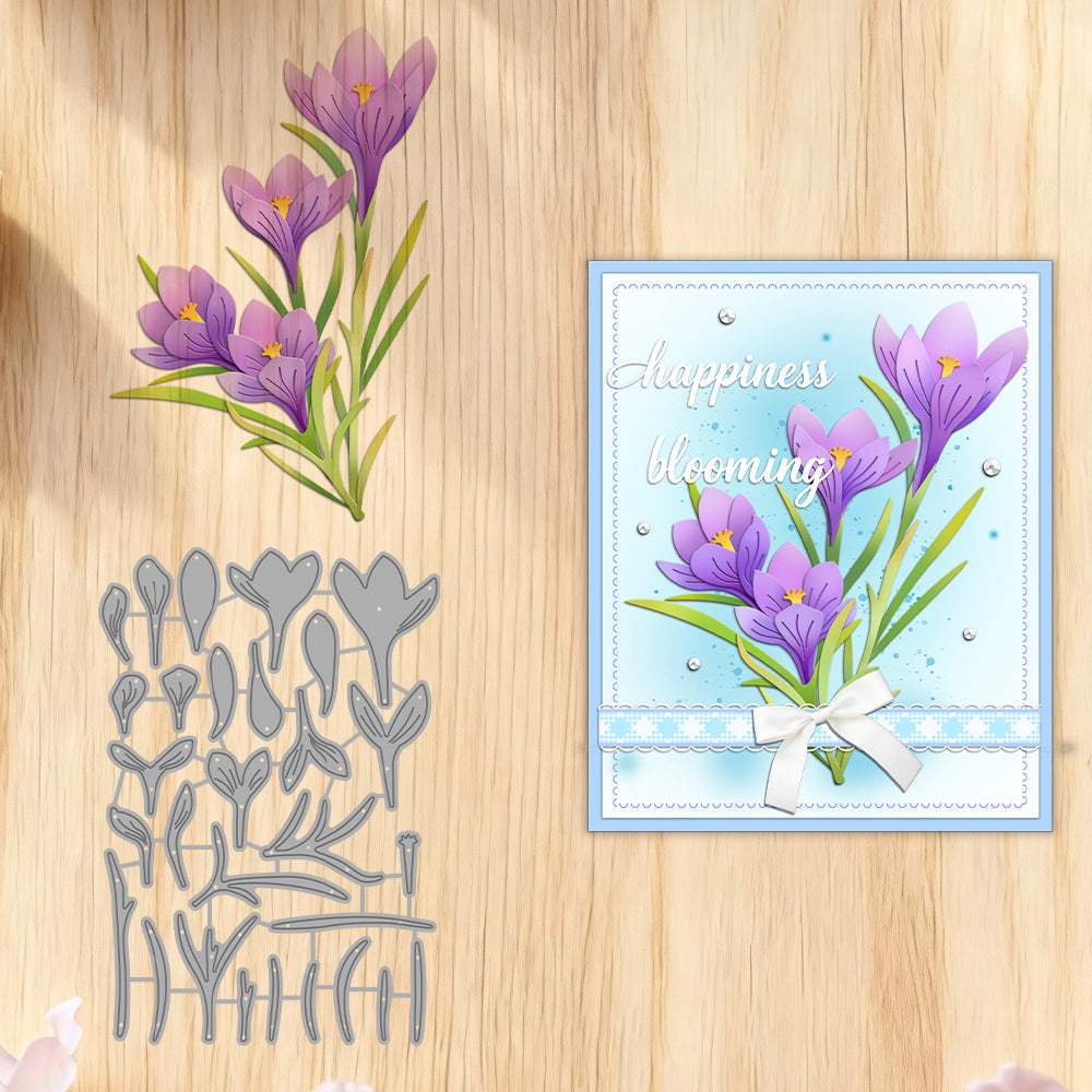 Crocus Flower Metal Cutting Dies